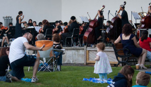 Paramus Community Orchestra under the direction of Judy Wilkes photo by Tom Hart.