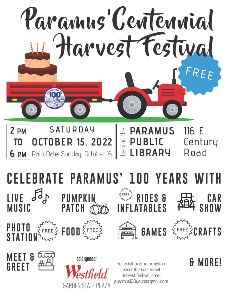 Paramus’ Centennial Harvest Festival Paramus Regional Chamber of Commerce